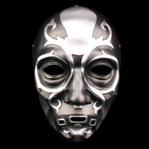 Máscara de devorador de muerte para cosplay 3D, máscara de calavera aterradora, fiesta de máscaras, disfraz de Halloween, accesorios de resina de Máscara de devorador de muerte para cosplay 3D, máscara de calavera aterradora, fiesta de máscaras, disfraz de Halloween, accesorios de resina de