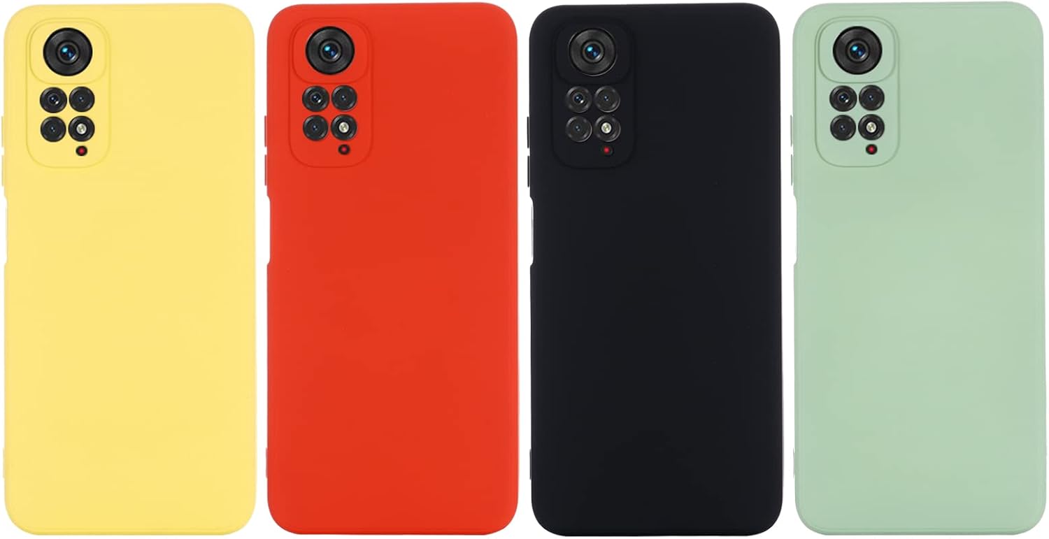Funda compatible con Xiaomi Redmi Note 1111S 4G, ultra delgada, funda suave de silicona con parachoques de cuerpo completo, antiarañazos, a prueba