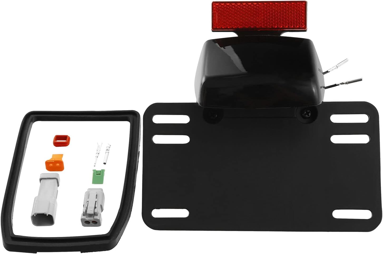 TCMT Fender – Kit de lámpara LED para matrícula Harley Touring Road Glide Street Glide Electra Glide Road King 2014-2023
