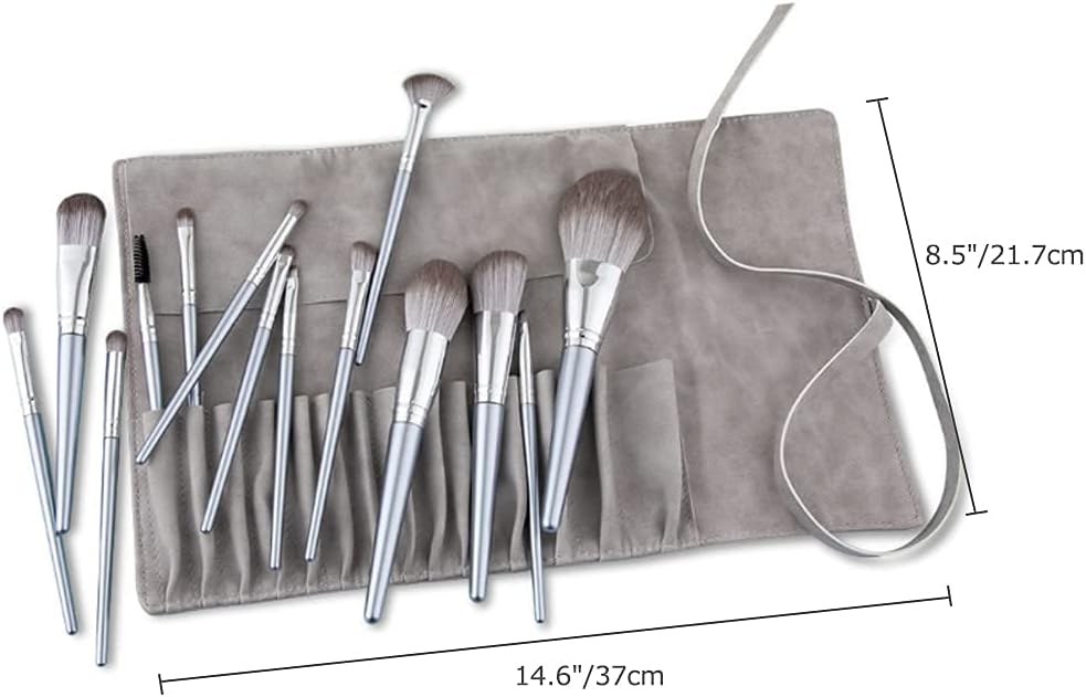 JAMEND CLXP Bolsa para brochas de maquillaje., Púrpura