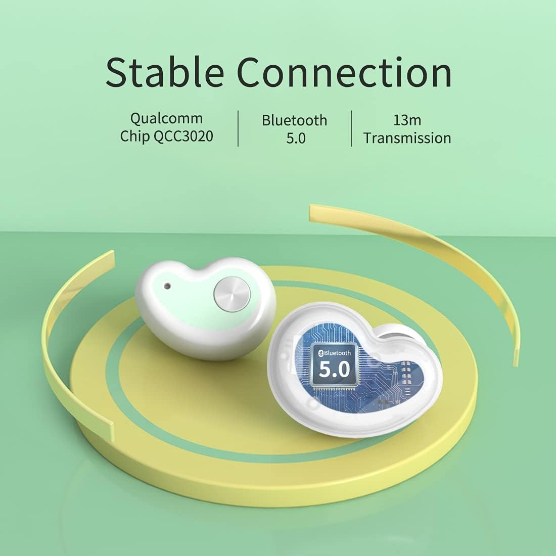 SoundMAGIC TWS30 G2 – Auriculares intrauditivos inalámbricos Bluetooth con micrófono, estéreo de alta fidelidad, impermeables y batería de 30 horas,