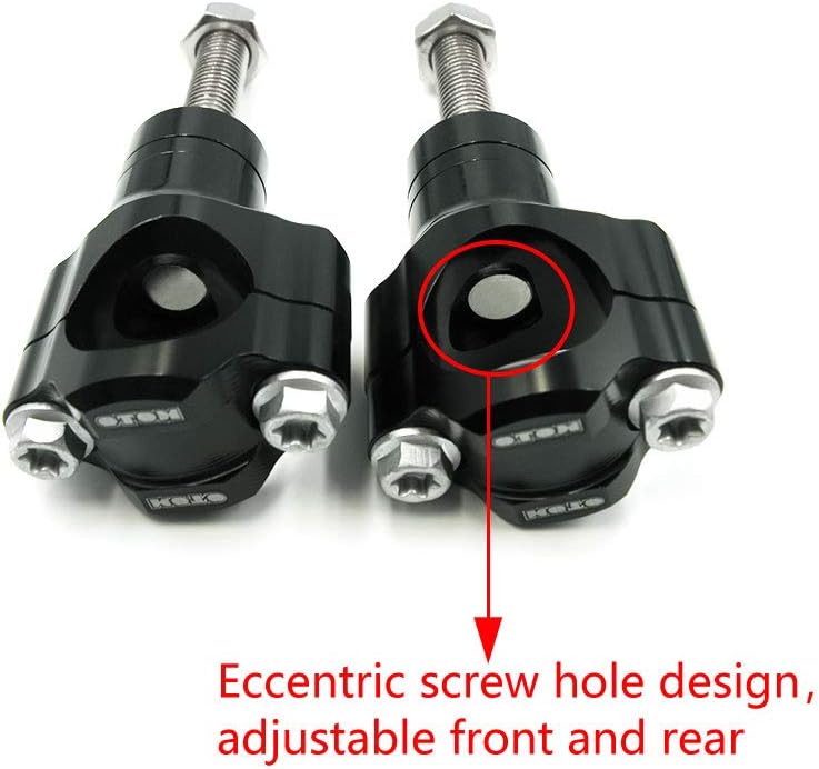 OTOM Abrazadera de manillar de motocicleta CNC Abrazaderas de barra de aleación de aluminio 1.102 in o 1 18 pulgadas para CR WR KXF RMZ CRF
