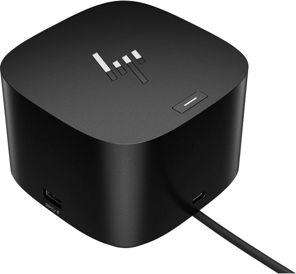 HP Dock Thunderbolt de 280 W a cualquier computadora portátil de marca (puerto Thunderbolt, USB-C, USB-A, ranura de bloqueo de seguridad,