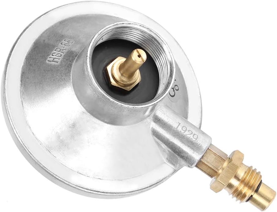 Válvulas de parrilla Aleación de zinc 1 “20UNF Gas propano de baja presión ajustable regulador válvula de control barbacoa parrilla