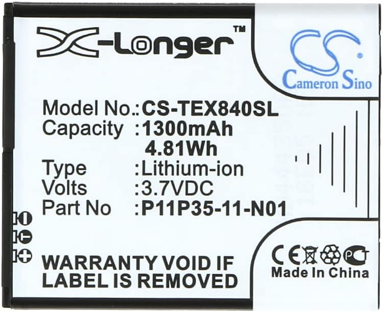 LEBEE Compatible con batería Texas Instruments 3.7L12005SPA, P11P35-11-N01 TI-84 CE, TI-84 Plus CE, TI-Nspire CX CAS 1300mAh