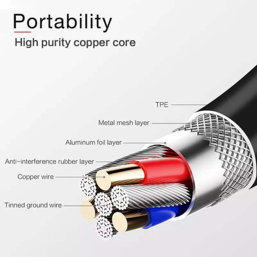 GIZMAC USB Charging Cable Charger Cord Lead for Edifier M260 MP260 M5 Extreme Connect Portable Bluetooth Speaker