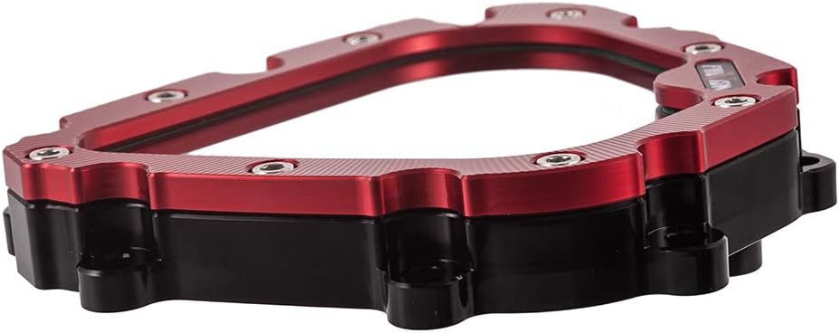 Pulso de motocicleta transparentecubierta de sincronización derecha caja del motor Accesorios de aluminio para MT09FZ09FJ09XSR900Tracer900GTNiken