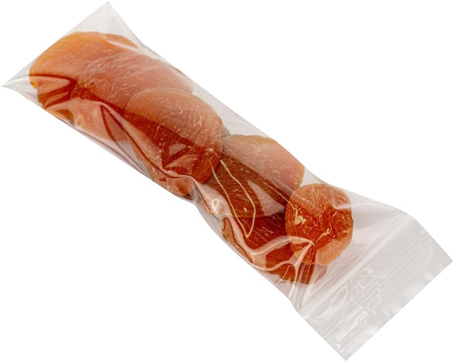 Restaurantware Bag Tek – Bolsas de plástico transparente con cremallera de 5 pulgadas, 100 bolsas resellables con cremallera, congelables, sin BPA,