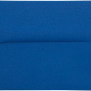 JAM PAPER Sobres de invitación A6 Premium – 4 34 x 6 12 – Azul Presidencial – Paquete de 50 JAM PAPER Sobres de invitación A6 Premium – 4 34 x 6 12 – Azul Presidencial – Paquete de 50