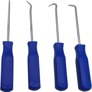 Juego de 4 herramientas de gancho y selección para máquina de café expreso, reparación de juntas de precisión, arandela, desmontaje de herramientas Juego de 4 herramientas de gancho y selección para máquina de café expreso, reparación de juntas de precisión, arandela, desmontaje de herramientas