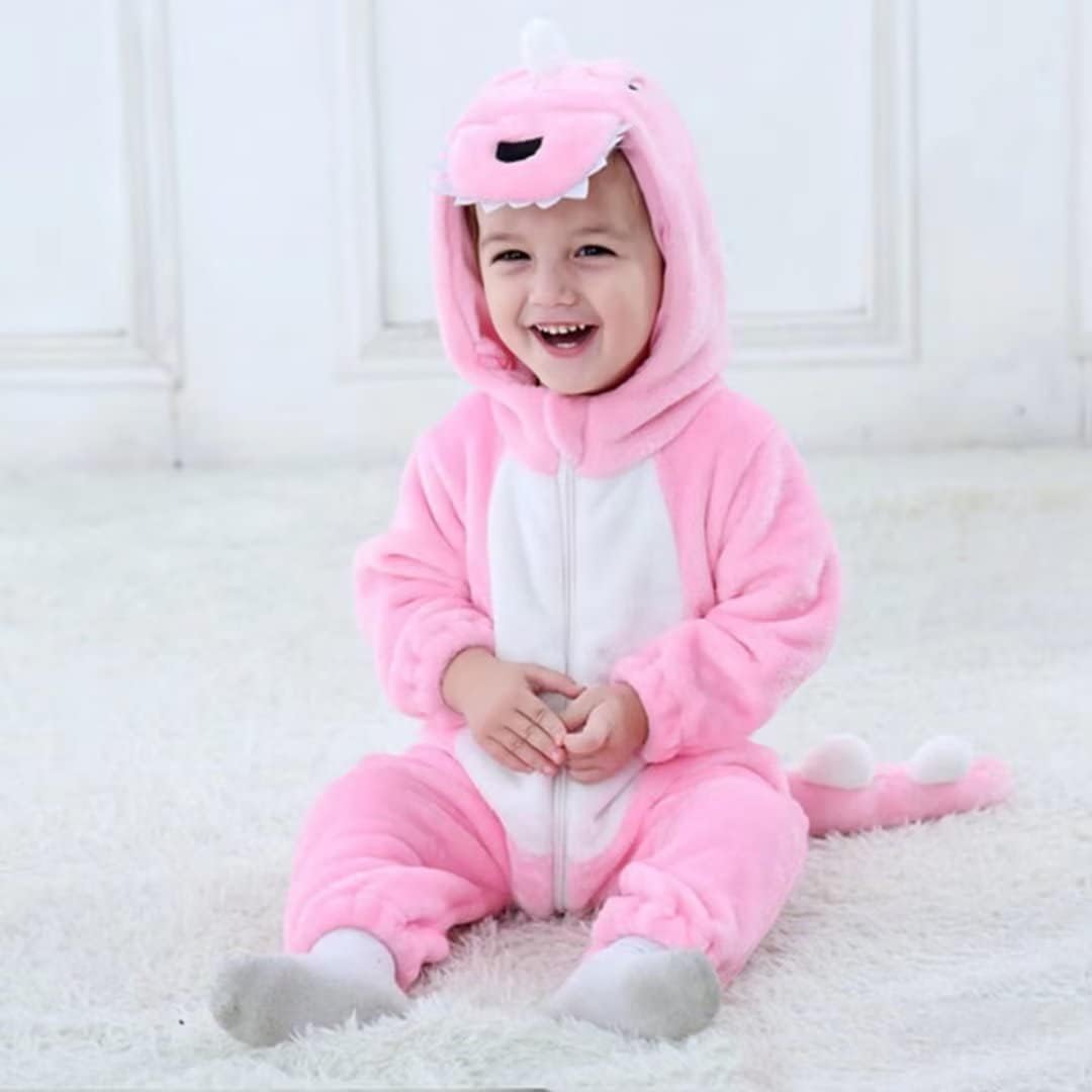 QIAONIUNIU Disfraz de bebé de Halloween para niños pequeños, rómper, mameluco para niños o niñas, ropa de animales, de 2 a 36 meses
