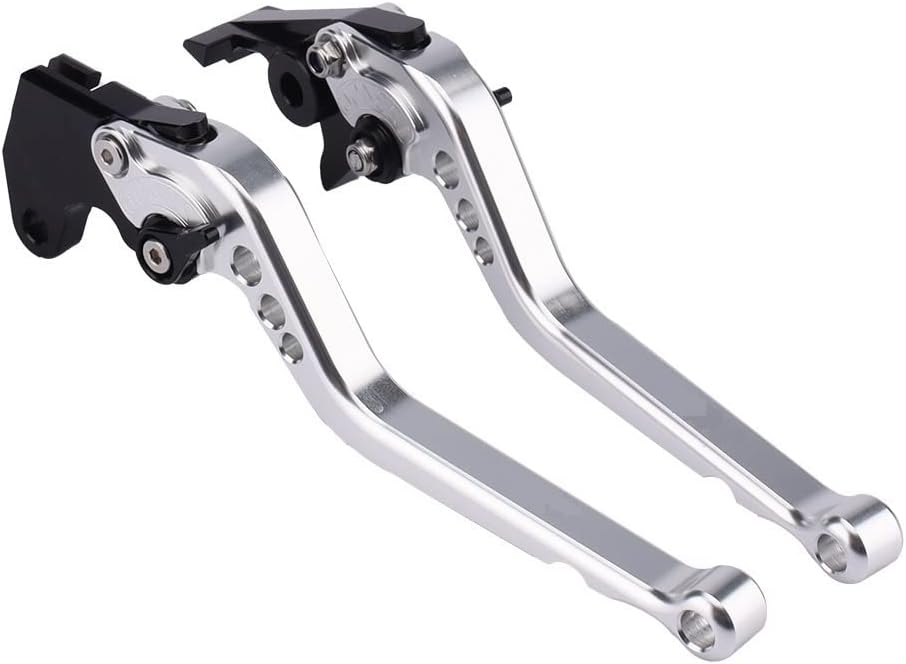 Palancas de embrague de freno largo para motocicleta Yamaha FZ6R FZ-6R 2009-2016 2017 Palancas de freno de embrague corto de aluminio CNC ajustable