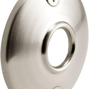 Defender Security E 2542 Rosetas para pomo de puerta, 2-12 pulgadas de diámetro exterior, acero, acabado de níquel satinado (paquete de 2) Defender Security E 2542 Rosetas para pomo de puerta, 2-12 pulgadas de diámetro exterior, acero, acabado de níquel satinado (paquete de 2)