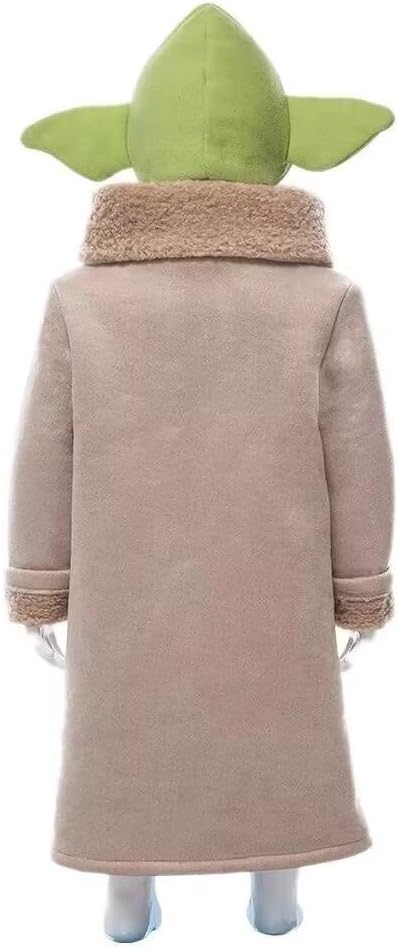 Disfraz de bebé para niños, cosplay, mandaloriano, abrigo, sombrero, lindo para niños y niñas