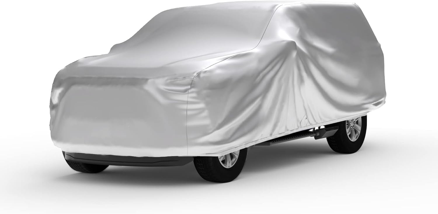 CarCovers Funda resistente a la intemperie para camión ligero compatible con Ford 1990-2019 F-150 SuperCab, 8 con carcasa de caravana para