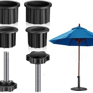 6 piezas de paraguas, base de paraguas, agujero de anillo, cubierta de enchufe y tapa de patio, piezas de repuesto de soporte de paraguas negro, 6 piezas de paraguas, base de paraguas, agujero de anillo, cubierta de enchufe y tapa de patio, piezas de repuesto de soporte de paraguas negro,