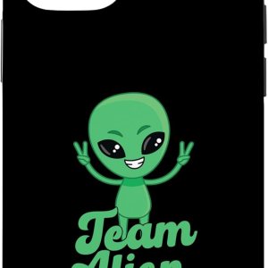 iPhone 13 Pro para Alien Aliens Lovers Green Alien Meme Team Alien Skin Case iPhone 13 Pro para Alien Aliens Lovers Green Alien Meme Team Alien Skin Case
