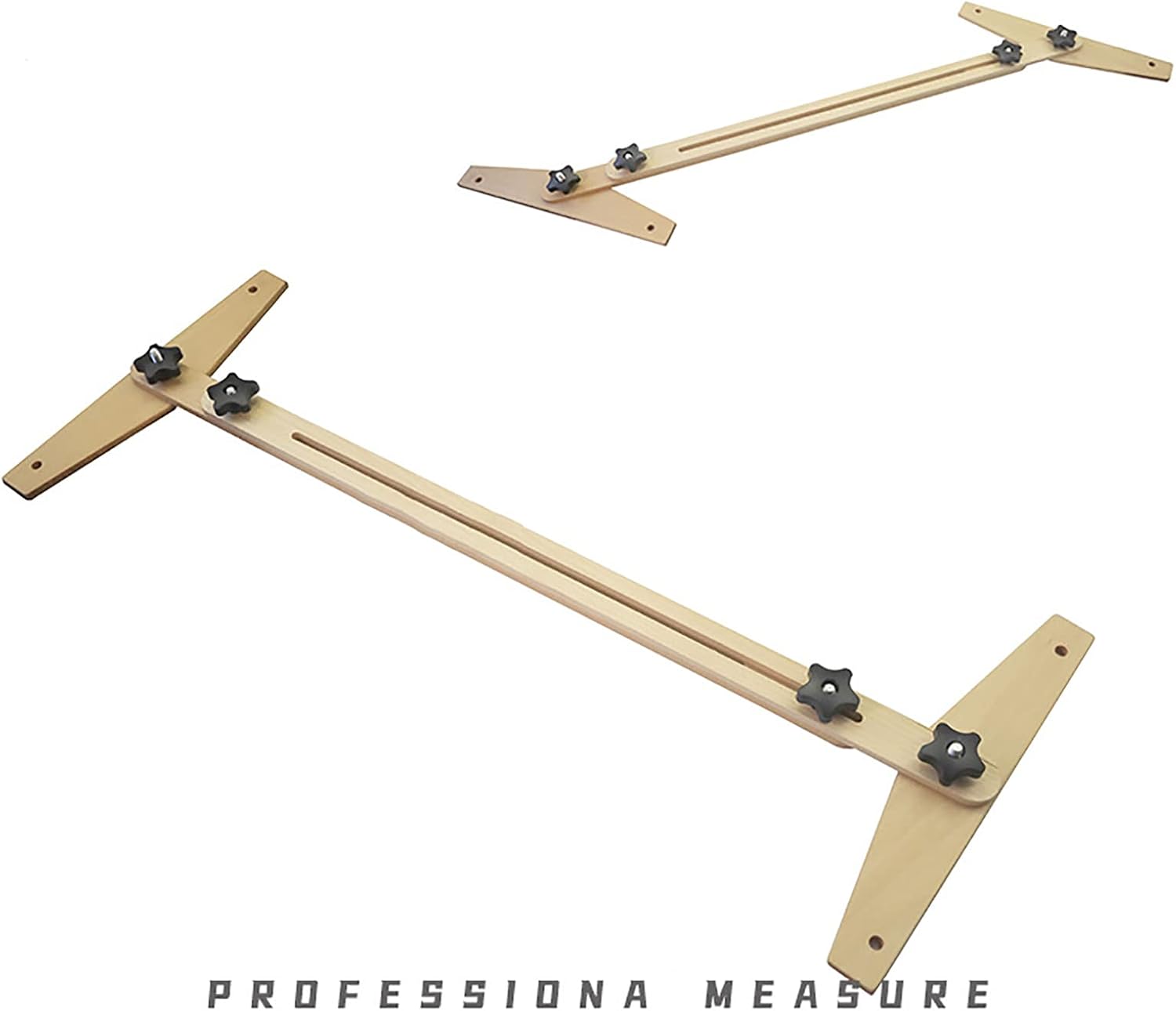 Plantilla de peldaños de escalera, ajustable en longitud, herramienta profesional de plantilla de peldaños de escalera, herramienta de diseño de