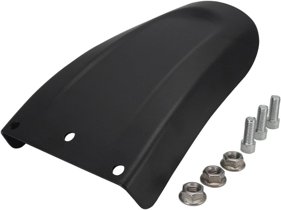 Guardabarros delantero para Super 73, guardabarros delantero PP para bicicleta eléctrica Super 73 S1Super 73 S2Super 73 RX negro