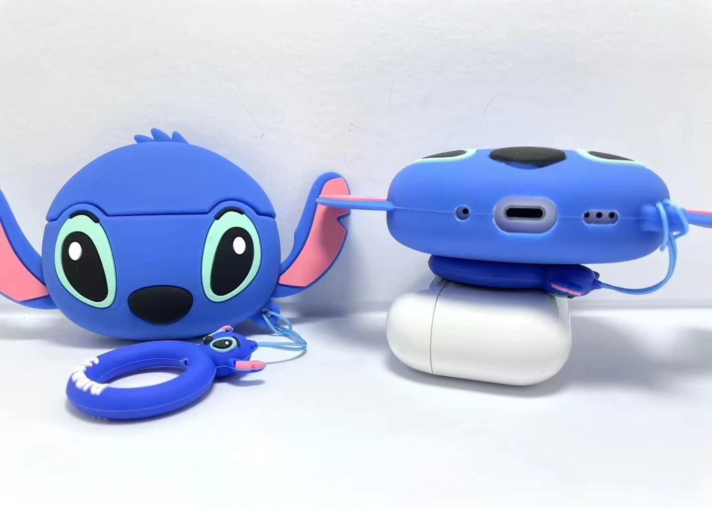 Funda de silicona para Airpods Pro de 2 generación, diseño de piel de dibujos animados, funda protectora compatible con Airpods Pro 2 2022, con