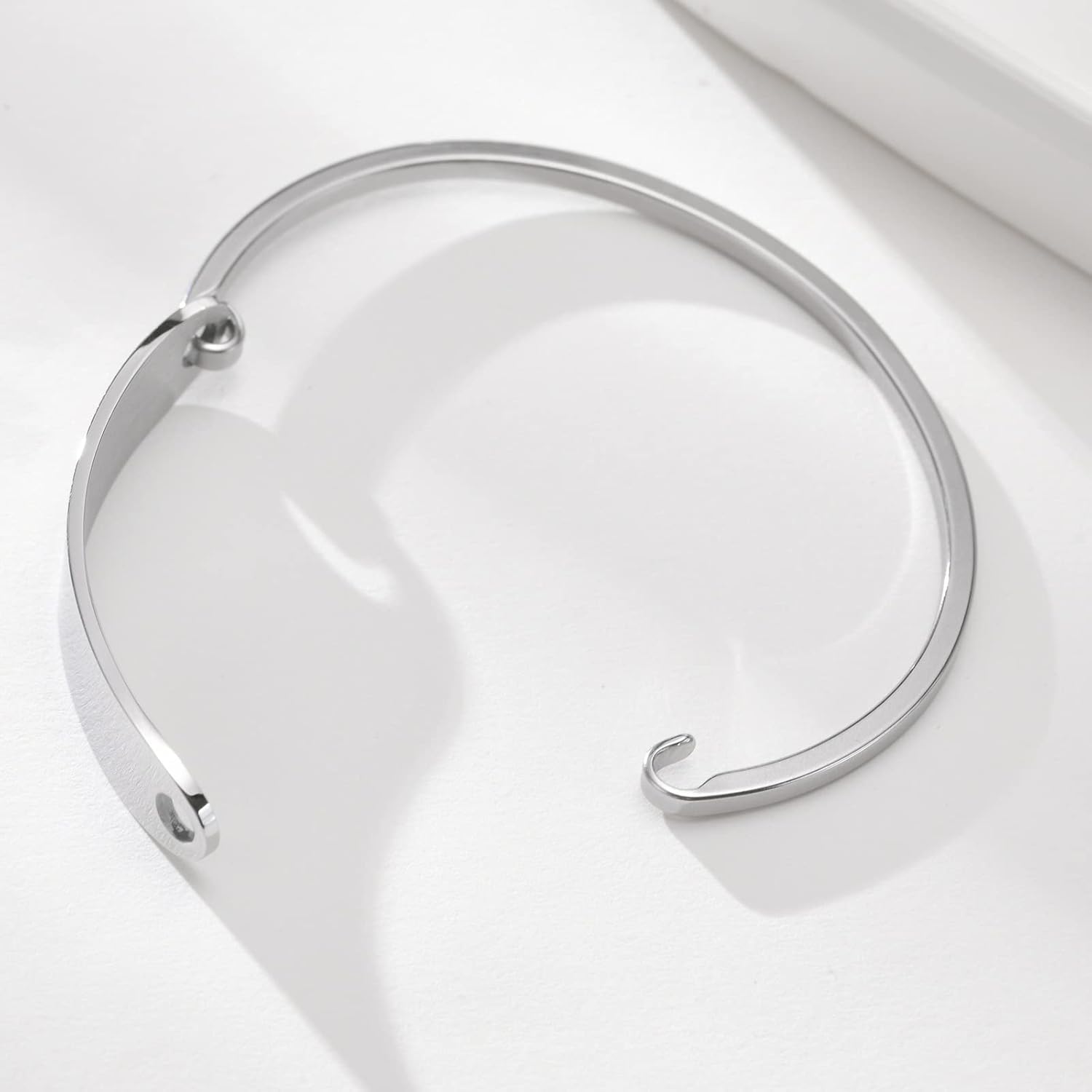 VNOX Pulsera de identificación de alerta médica de acero inoxidable con grabado personalizado gratis