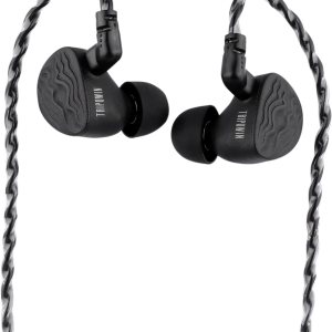 Tripowin Piccolo – Monitor dinámico LCP de 0.433 in, auriculares IEM de doble cavidad, sonido equilibrado, con cable desmontable OCC de 0.031 in de Tripowin Piccolo – Monitor dinámico LCP de 0.433 in, auriculares IEM de doble cavidad, sonido equilibrado, con cable desmontable OCC de 0.031 in de