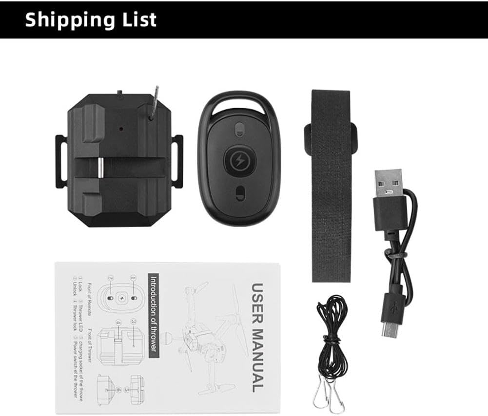 Airdrop Dropper Control Remoto Lanzador Sistema Accesorios para DJI Mini 3 Pro Drone