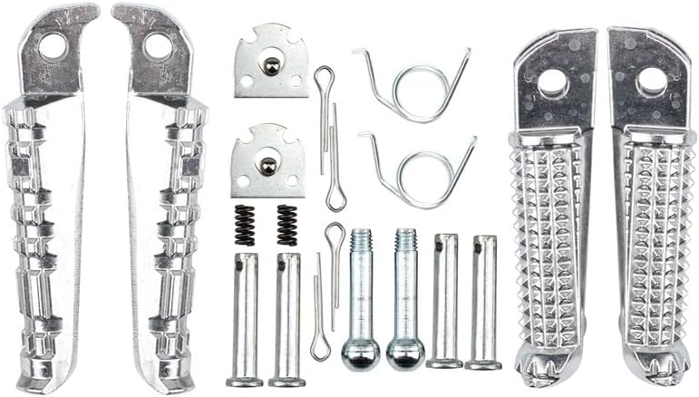 Footrests Motorcycle FrontRear Footrests Foot Pegs Foot Pedal Spring For Yam&aha FZ-09 MT09 MT07 MT03 MT10 R3