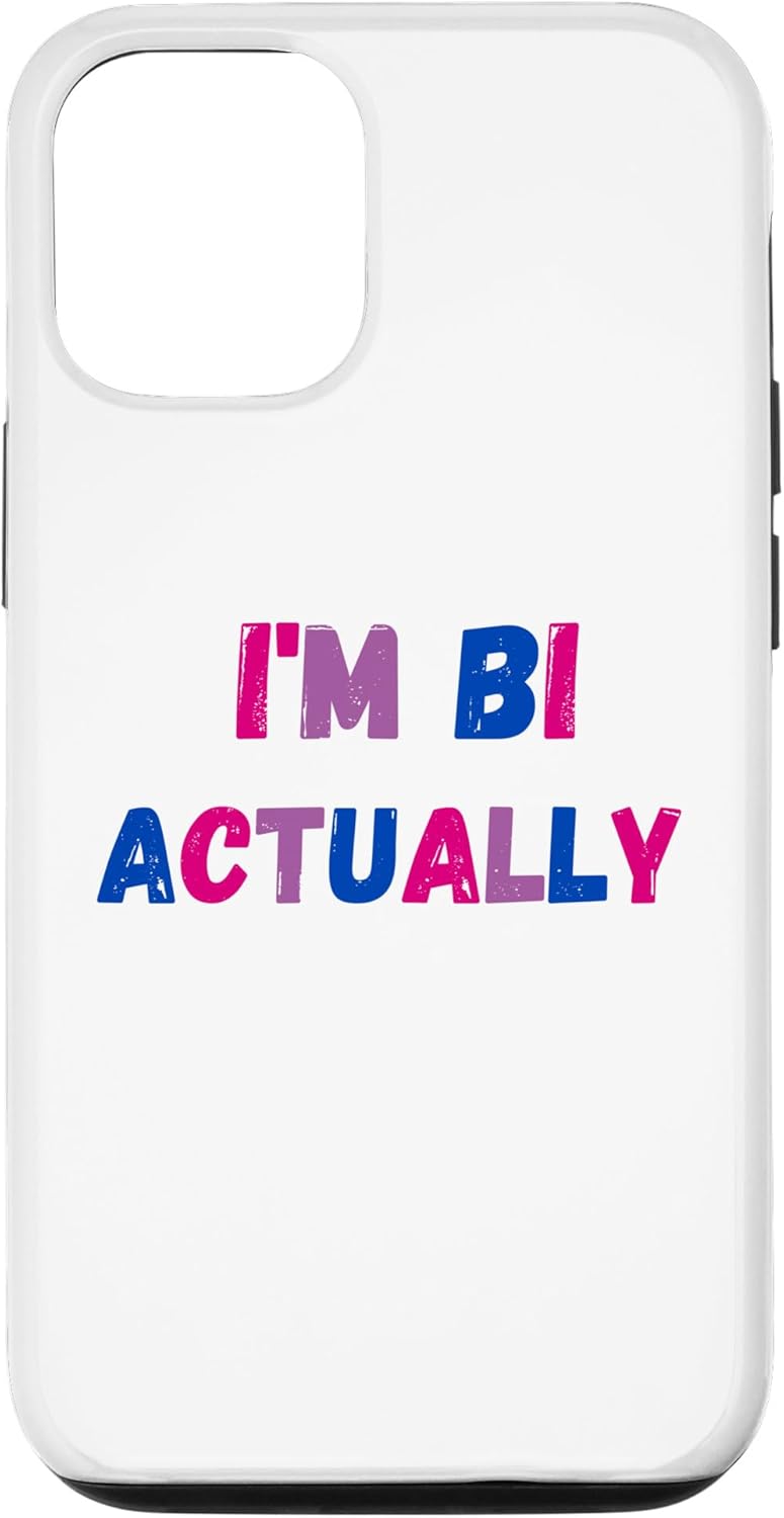 Funda para iPhone 14 Pro I’m Bi Actually Trendy 2023