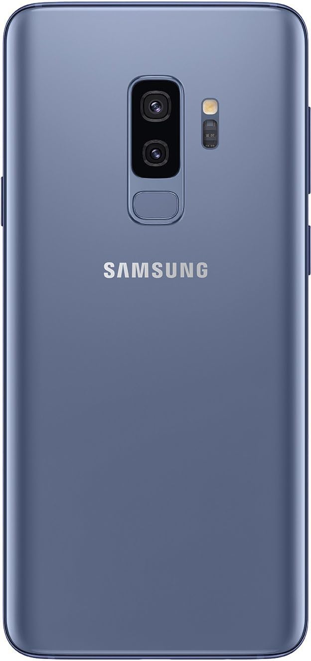 Samsung Galaxy S9 Plus (SM-G965FDS) 6 GB  128 GB 6.2 pulgadas LTE Dual SIM desbloqueado de fábrica, sin garantía de stock internacional (azul coral)