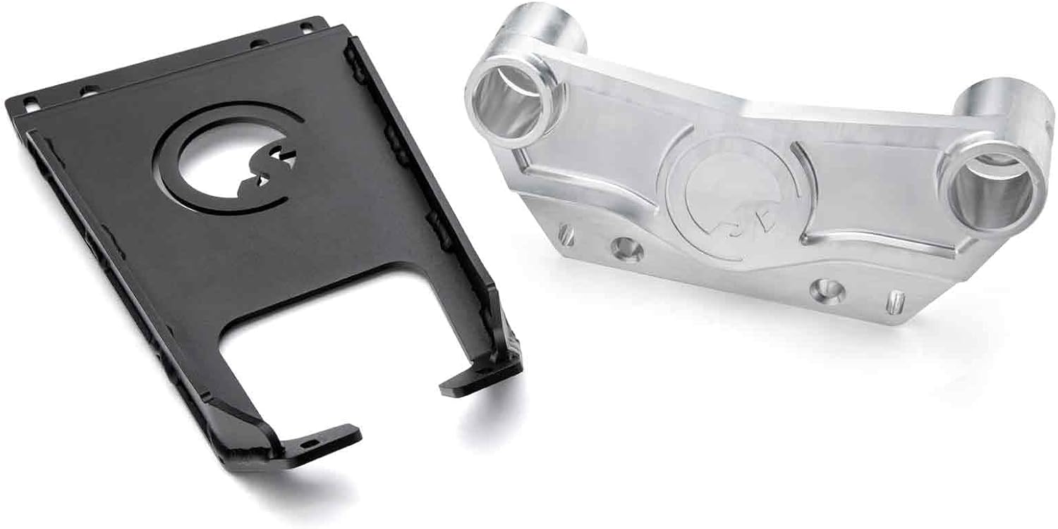 SuperATV Billet Shock Tower Brace para 2017+ Can-Am Maverick X3 TurboMAXX RSX DSX MRX RC  Fortalece tu suspensión delantera  Se atornilla