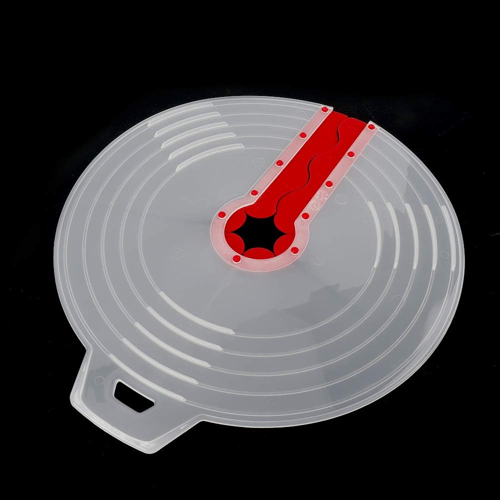 Protector contra salpicaduras de silicona de 12.2 pulgadas, cubierta antisalpicaduras, batidor de huevos, tapa de tazón de mezcla, accesorios de