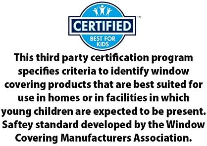 Persianas imitación de madera sintética de 2 pulgadas para oscurecer habitaciones, sin cordón, color blanco