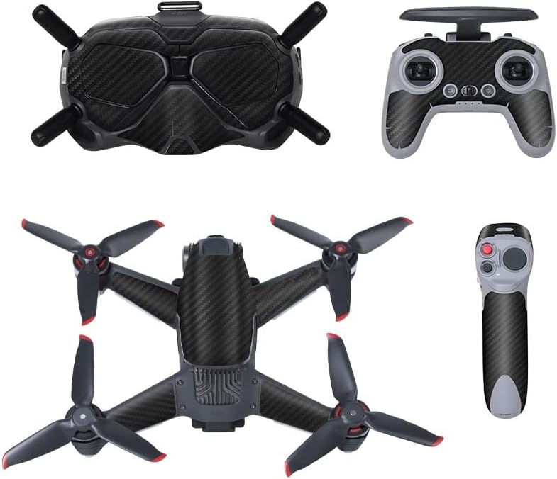 Accesorios para drones Accesorios para drones para gafas DJI, FPV, cubierta protectora de piel para gafas DJI, FPV, accesorios de control remoto,