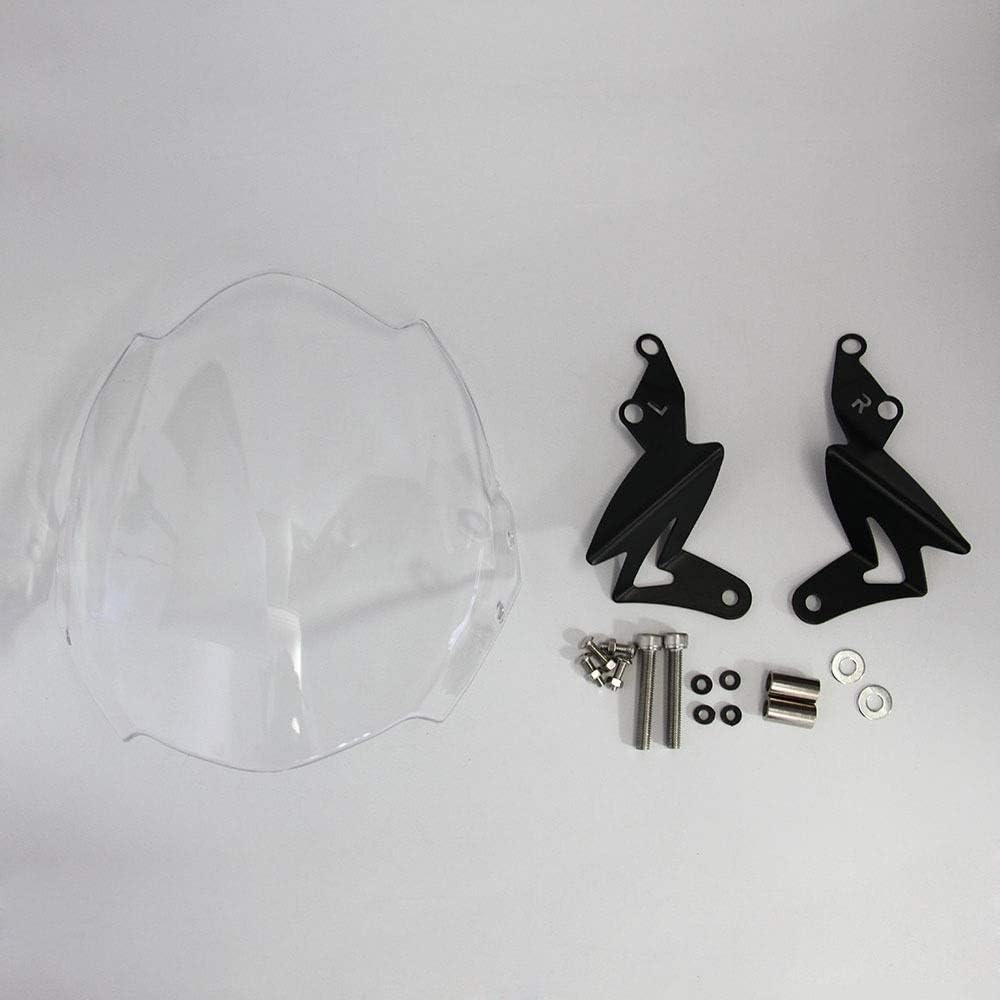 Tornillos para parabrisas de motocicleta, accesorios compatibles con deflectores de viento Iridium Ducati 696 2009 2010 2011 (color iridio profundo)