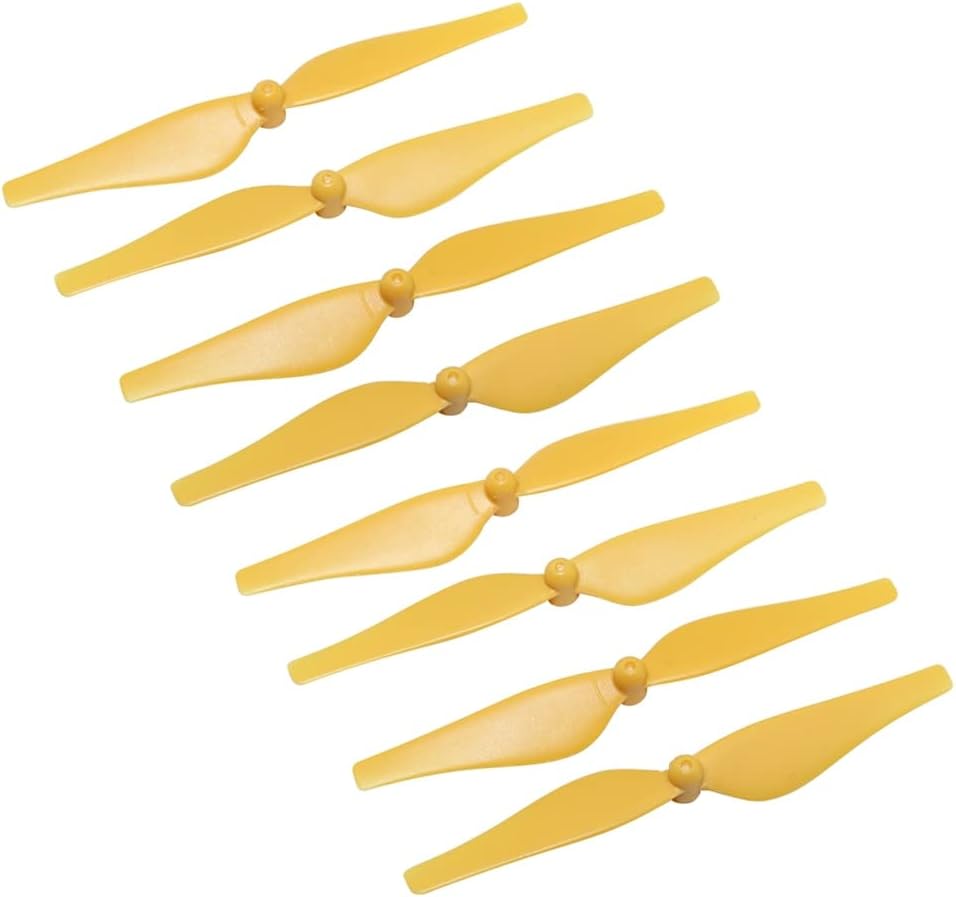 XNasu 48 piezas de accesorios duraderos para hélices de repuesto blanco, rojo, azul, amarillo, negro, CW CCW para piezas de drones D-JI Tello (Talla