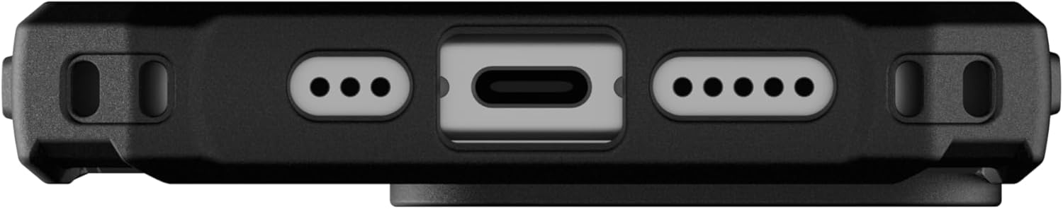 URBAN ARMOR GEAR UAG – Funda compatible con iPhone 15 Pro de 6.1 pulgadas, Pathfinder Cloud Blue, imán integrado compatible con carga MagSafe, funda