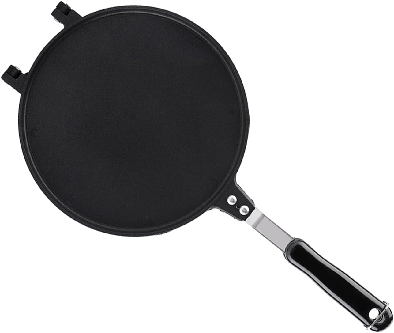 Plato de herramientas para hacer rollos de huevos, sartén grande negra para hacer utensilios, herramienta de moldeo Molde Molde Plato Plato Sartén,