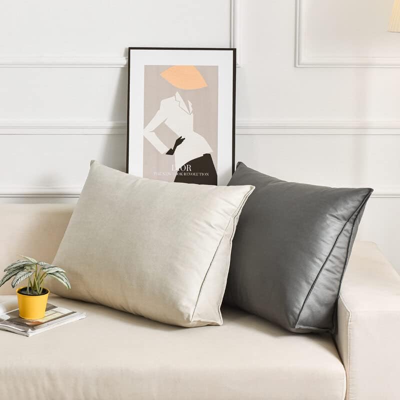 BRAHMIHITA Almohada de cuña triangular de lujo ligera almohada de lectura almohada de relajación sofá cama tatami ventana lumbar cojín de apoyo