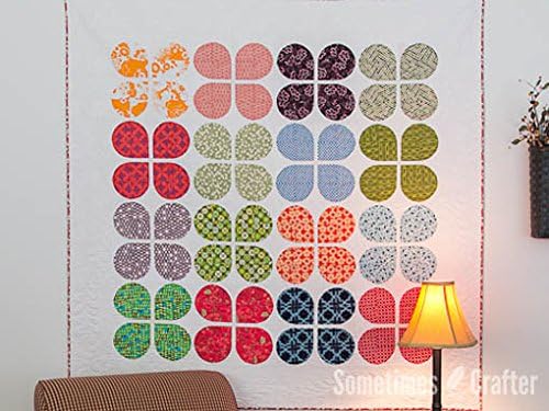 Juego de plantillas de flores retro de 2 pulgadas de pulgada – 18 pulgadas