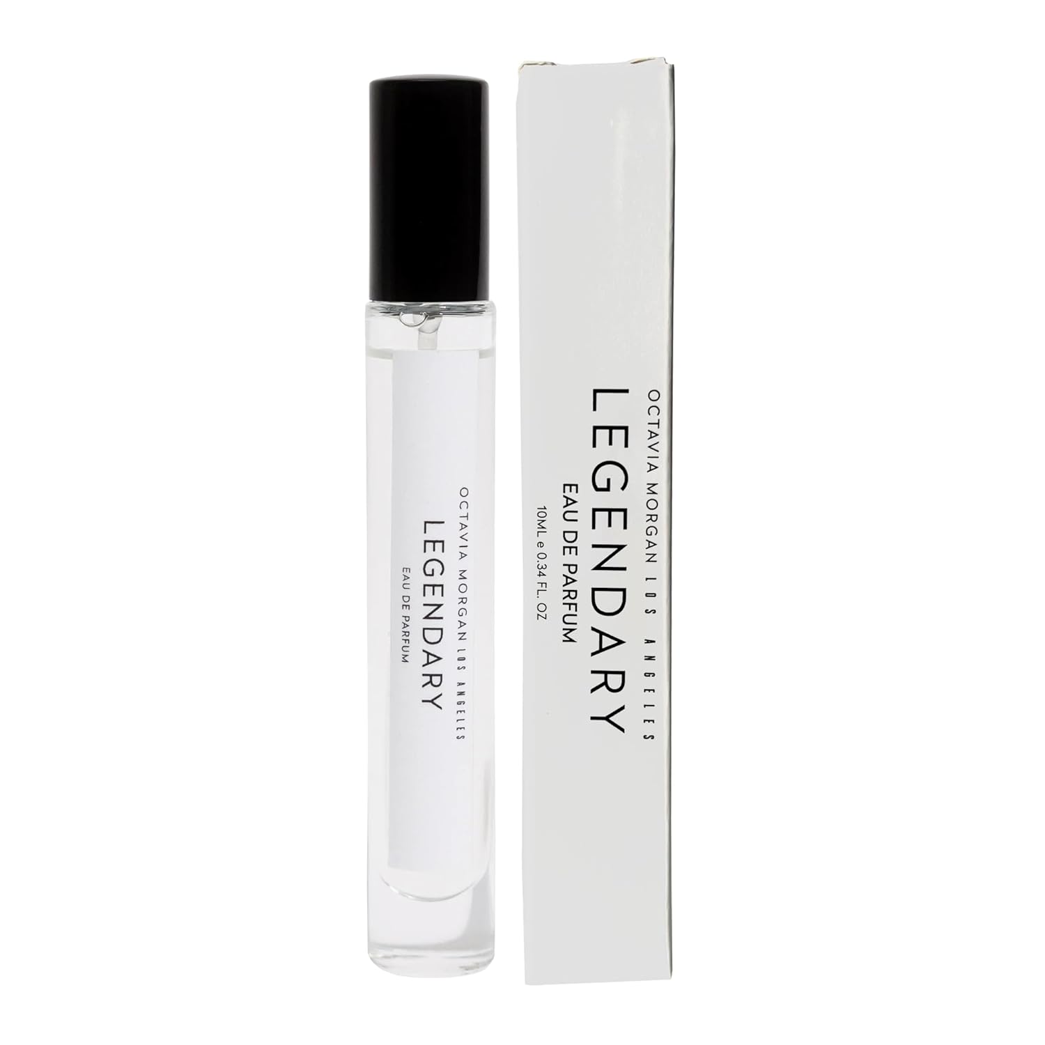OCTAVIA MORGAN Los Angeles Legendary Eau De Parfum Spray  Fragancia Woody Spicy Clean de larga duración  Fragancia para hombres y mujeres, 0.3 fl oz
