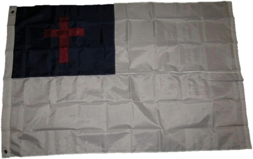 Bandera de nailon 210D bordada de 4 x 6 pulgadas (fabricada en Estados Unidos)