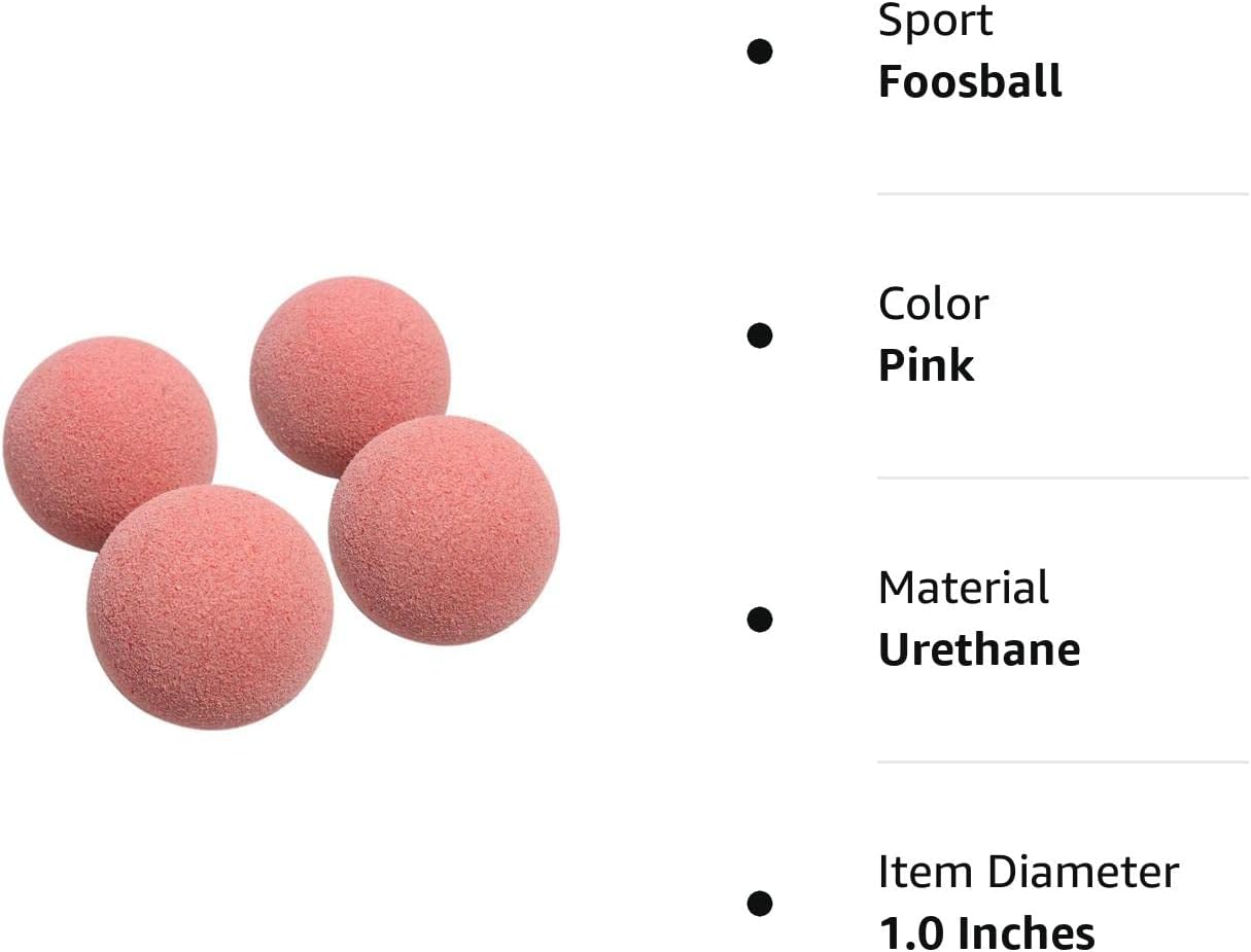 Tornado Pelotas de fútbol de mesa oficiales de futbolín, fabricadas en los Estados Unidos, calidad comercial, juega como los profesionales