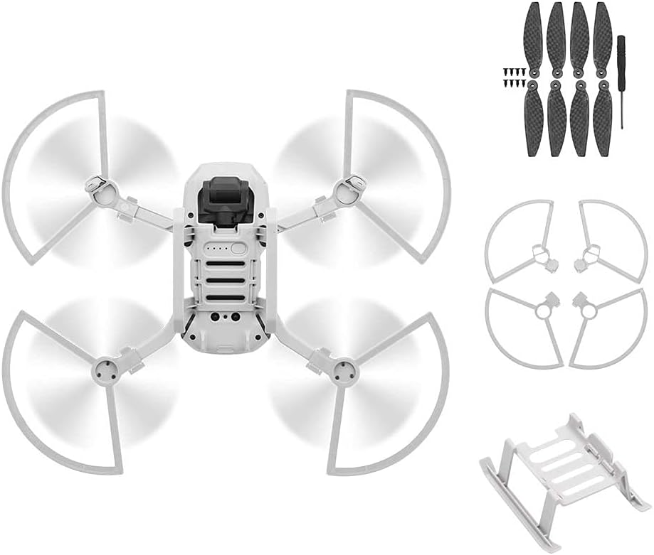 ALPGEN Protector de hélice para DJI Mavic, accesorio para DJI Mavic Mini Dron, accesorios de aspa, tornillos de ala, cubierta de liberación rápida,