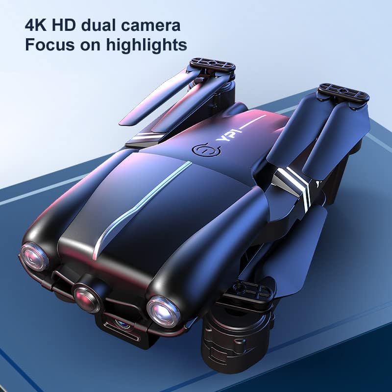 Wltoys YP1 Mini dronehelicópterocuadricóptero 4K HD Cámara de cuatro lados para evitar obstáculos presión de aire Altura fija Juguetes