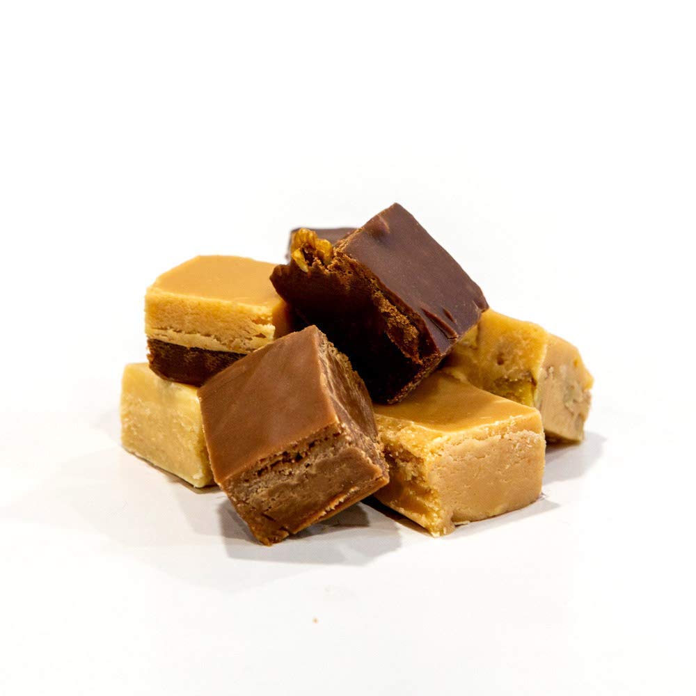Nuts to You Dulce de chocolate suave y cremoso con mantequilla de maní  Dulce gourmet fresco  Fudge artesanal decadente y delicioso