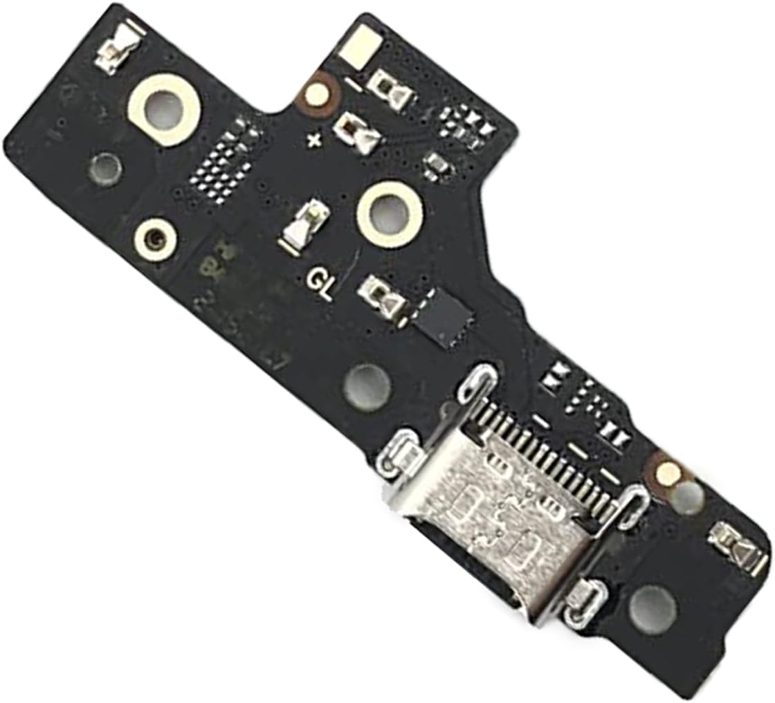 Reemplazo del conector de muelle para Moto rola Moto G Play 2023 XT2271 XT2271DL- Reemplazo del cable flexible de la placa del puerto del