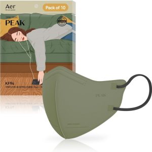 AER PEAK KF94 Disposable Face Masks Individually Wrapped, Breathable and Comfortable Micro Dust Protection Mask Made in Korea AER PEAK KF94 Disposable Face Masks Individually Wrapped, Breathable and Comfortable Micro Dust Protection Mask Made in Korea
