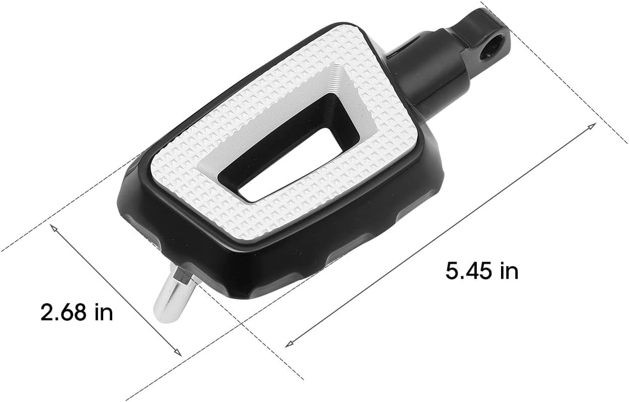 TCMT Estriberas de montaje macho para Harley Touring Road King Road Street Electra Glide Sportster XL 883 1200 Dyna Softail