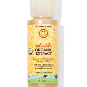 California Baby Aceite de caléndula orgánico  100% a base de plantas  Hipoalergénico  Calma la piel seca e irritada  2 onzas líquidas California Baby Aceite de caléndula orgánico  100% a base de plantas  Hipoalergénico  Calma la piel seca e irritada  2 onzas líquidas